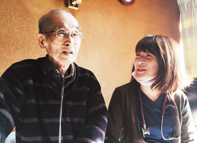 在宅診療 診察の様子